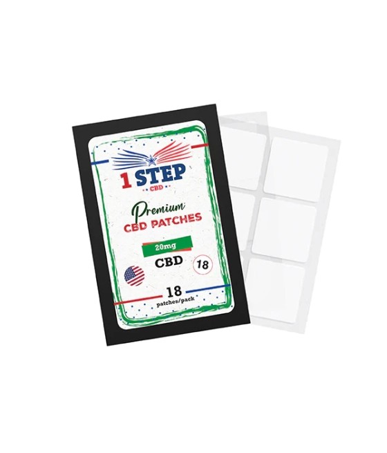 1 Step CBD 20mg CBD Patches