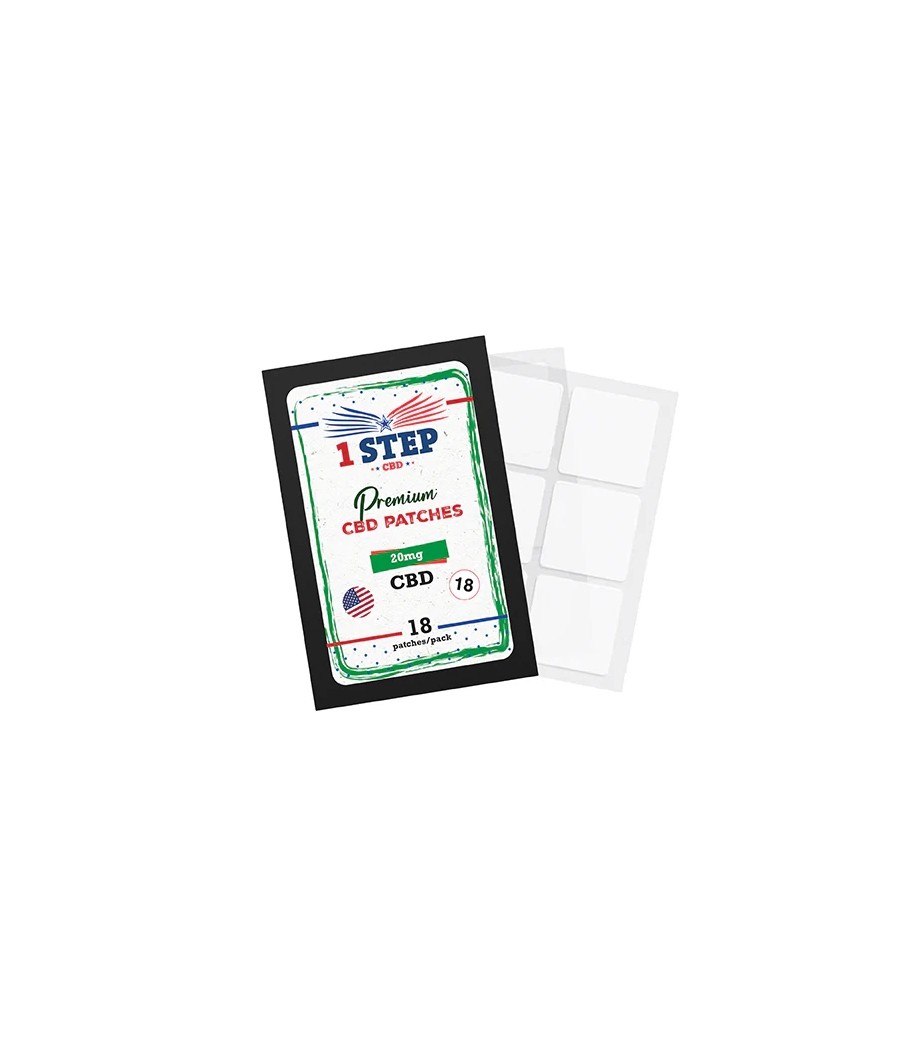 1 Step CBD 20mg CBD Patches