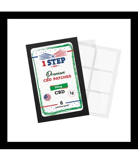 1 Step CBD 20mg CBD Patches