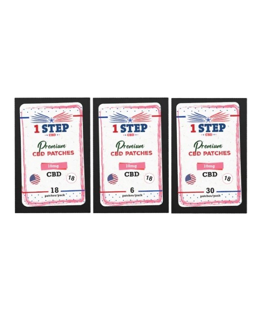 1 Step CBD 10mg CBD Patches