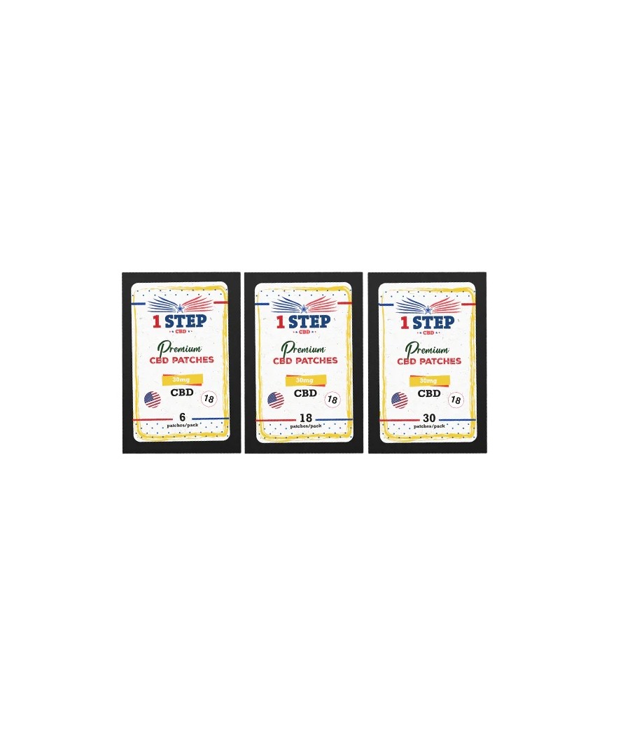 1 Step CBD 30mg CBD Patches