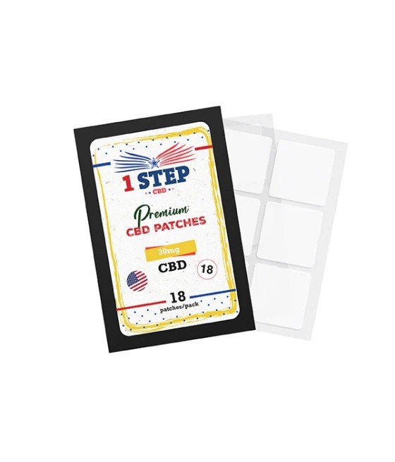 1 Step CBD 30mg CBD Patches