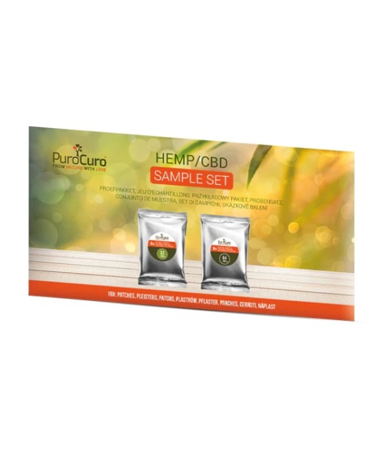 Purocuro Hemp/CBD Patches Sample Set