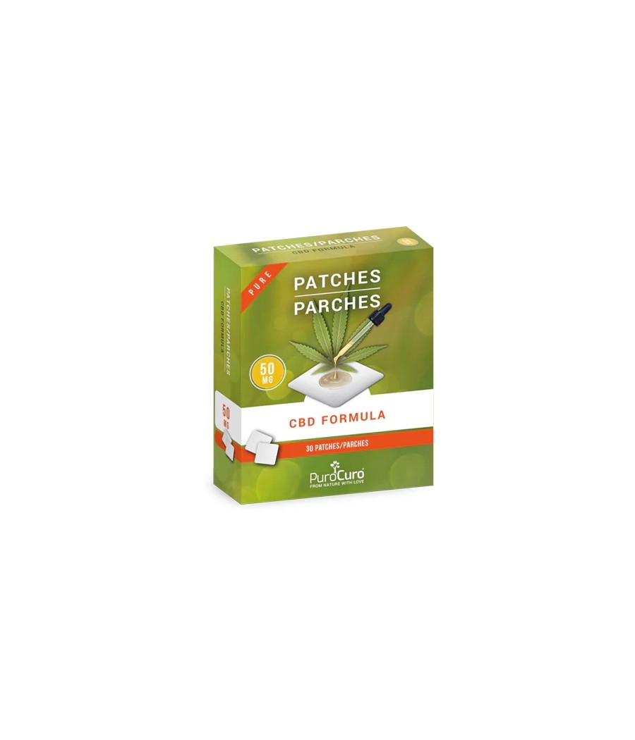 PuroCuro 50mg Pure CBD Formula Patches