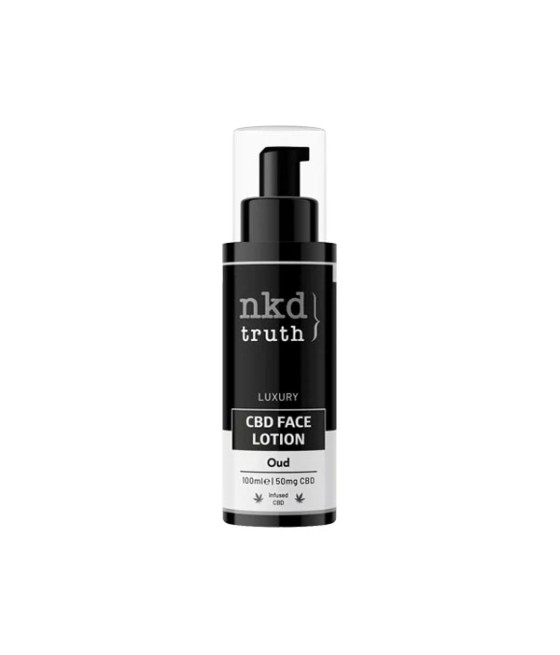NKD 50mg CBD Face Lotion - 100ml