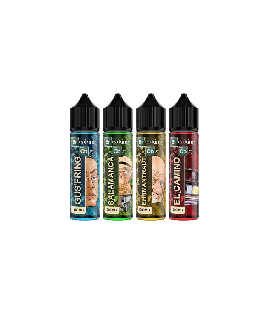 Breaking CBG 1000mg CBG Isolate E-liquid 50ml (50PG/50VG)
