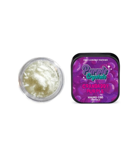 Purple Crystals by Purple Dank 1000mg CBD Crystals - Grand Daddy Purple (BUY 1 GET 1 FREE)