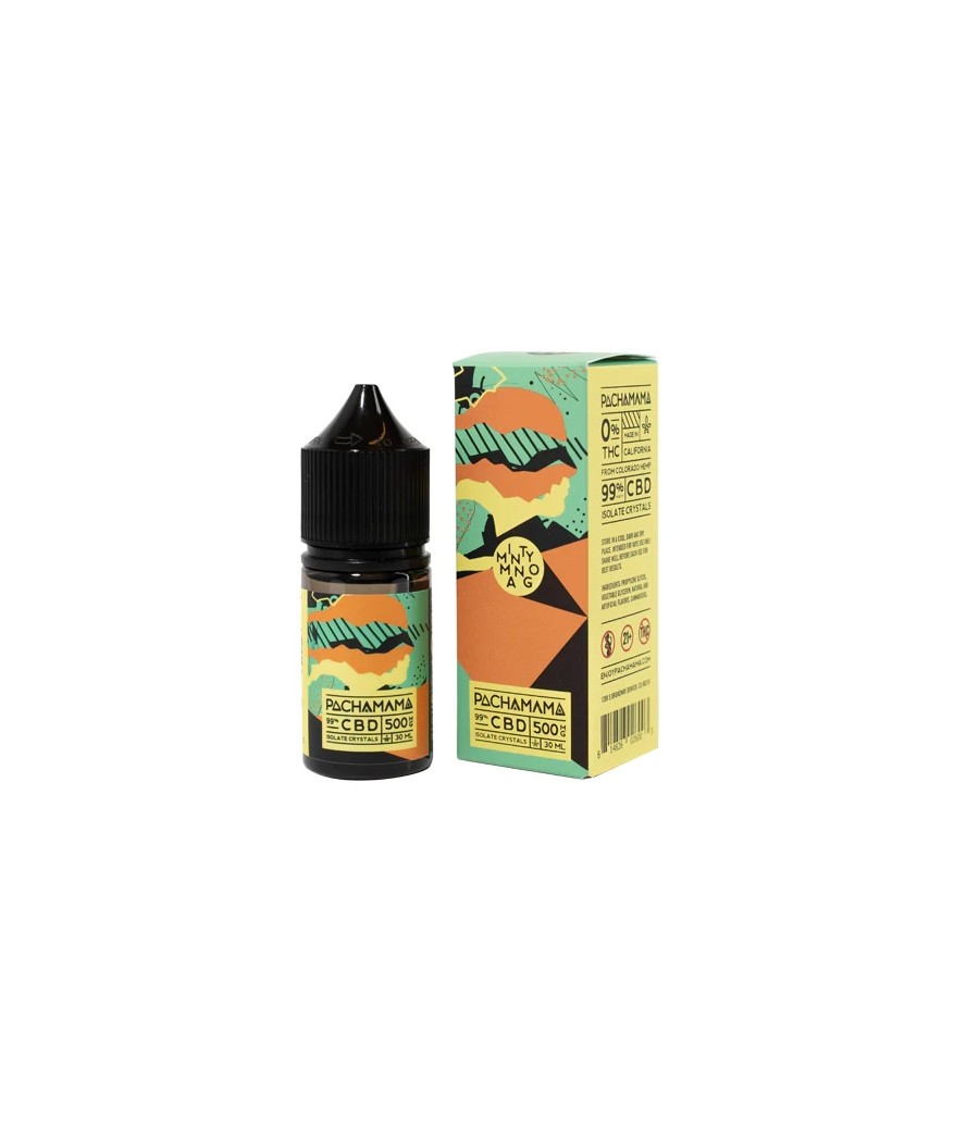 Pachamama 500mg CBD Vaping Liquid 30ml (70PG/30VG)
