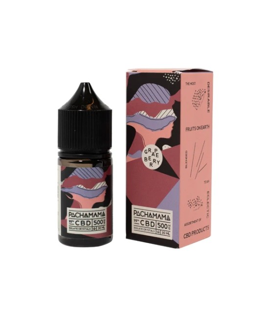 Pachamama 500mg CBD Vaping Liquid 30ml (70PG/30VG)
