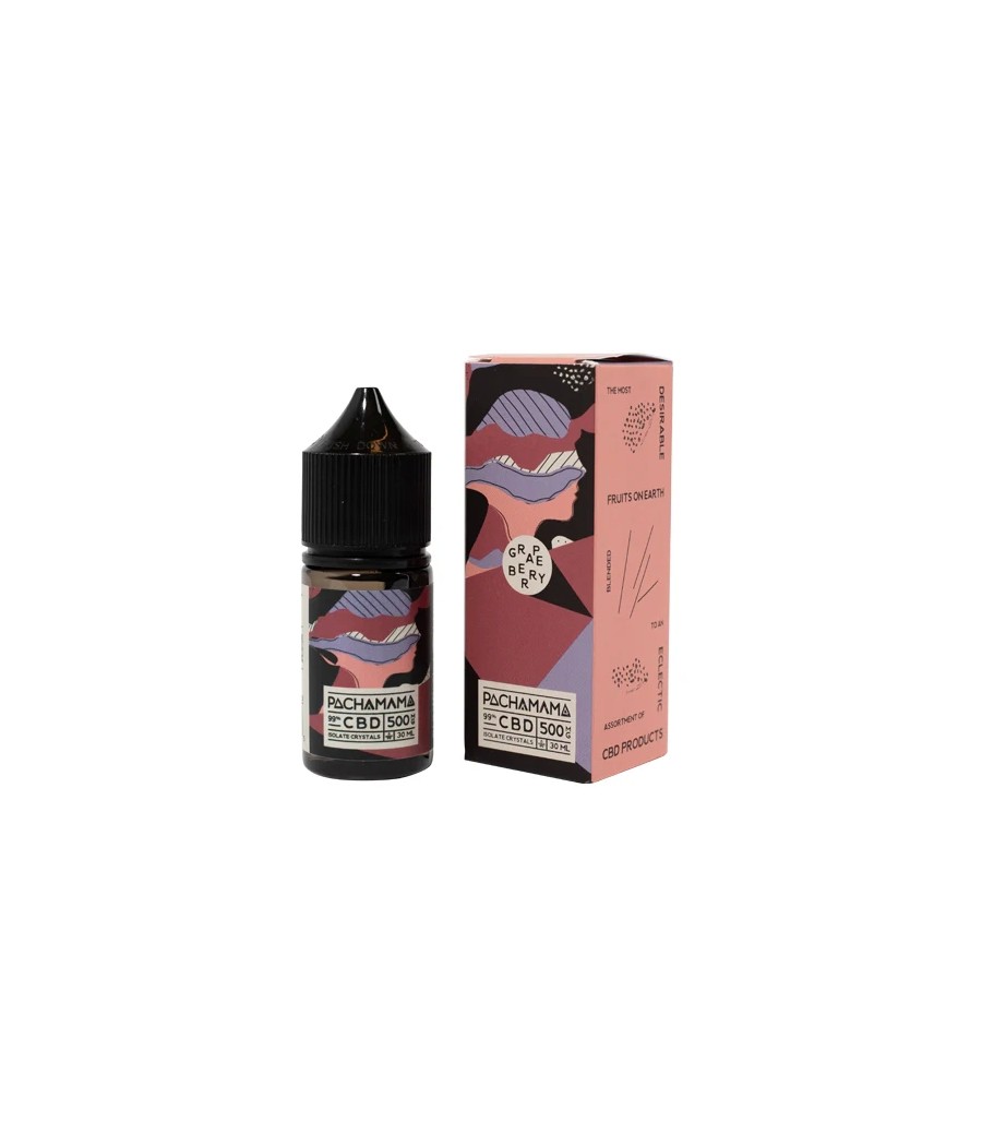 Pachamama 500mg CBD Vaping Liquid 30ml (70PG/30VG)