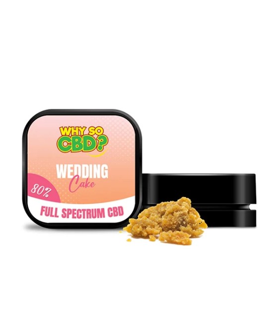 Why So CBD? 80% Full Spectrum CBD Crumble 1g