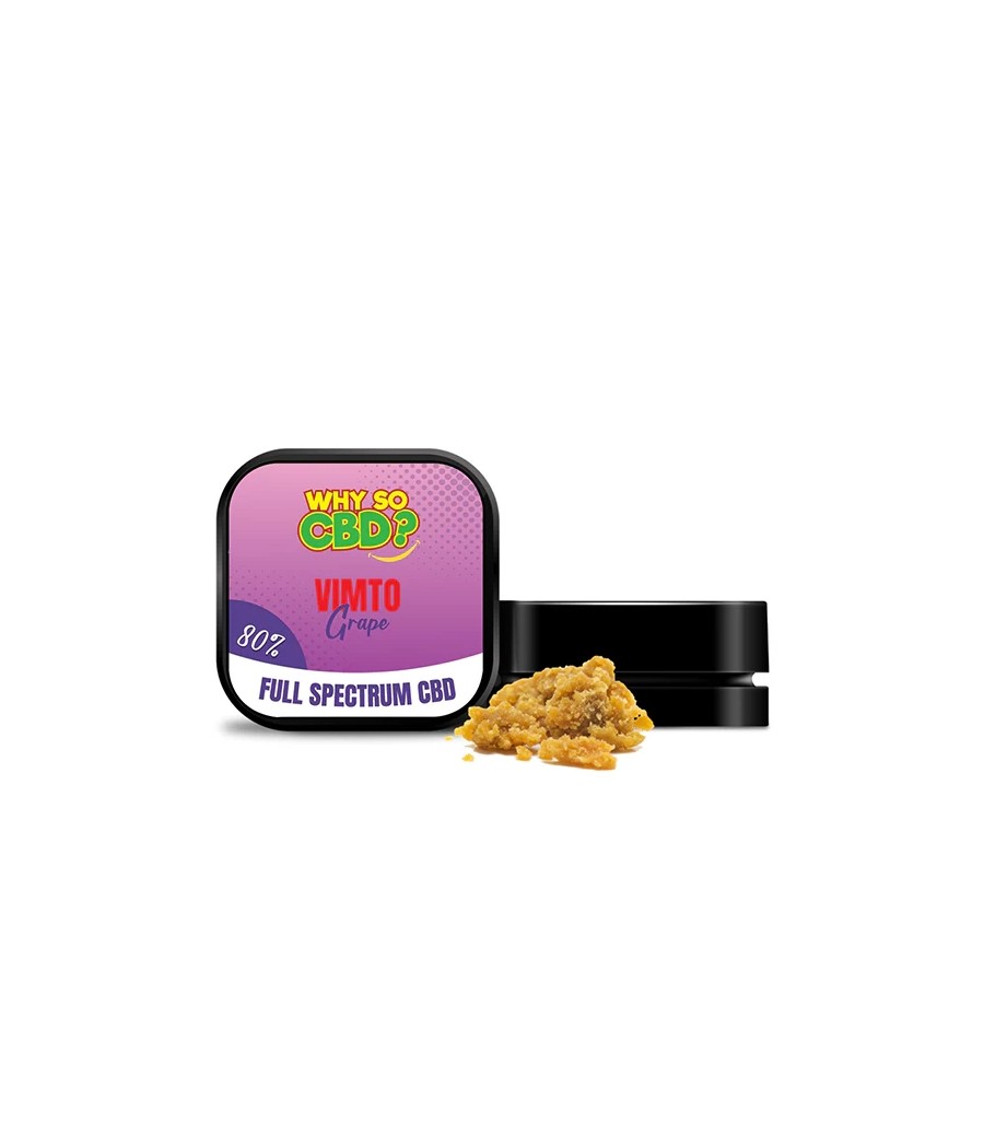Why So CBD? 80% Full Spectrum CBD Crumble 1g