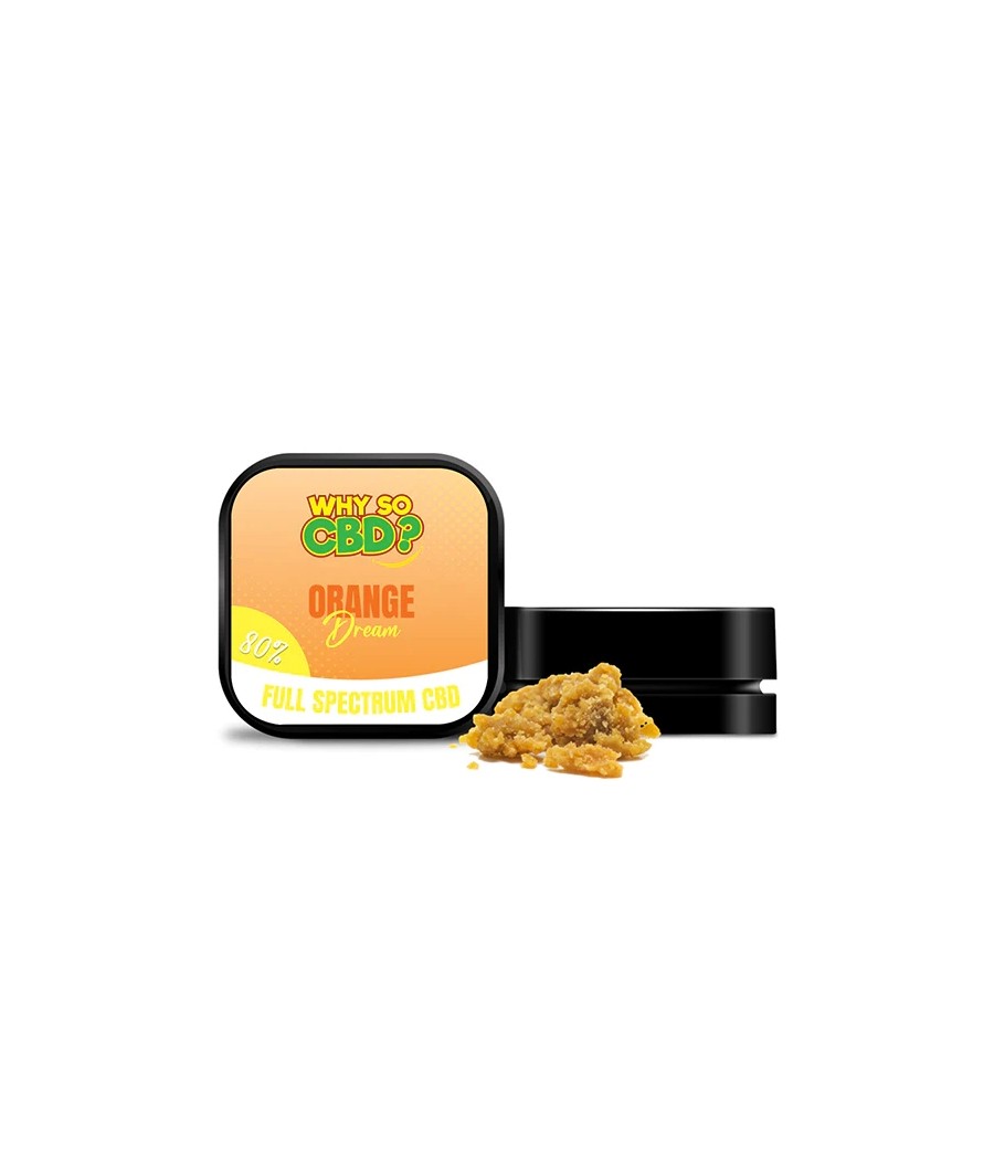 Why So CBD? 80% Full Spectrum CBD Crumble 1g