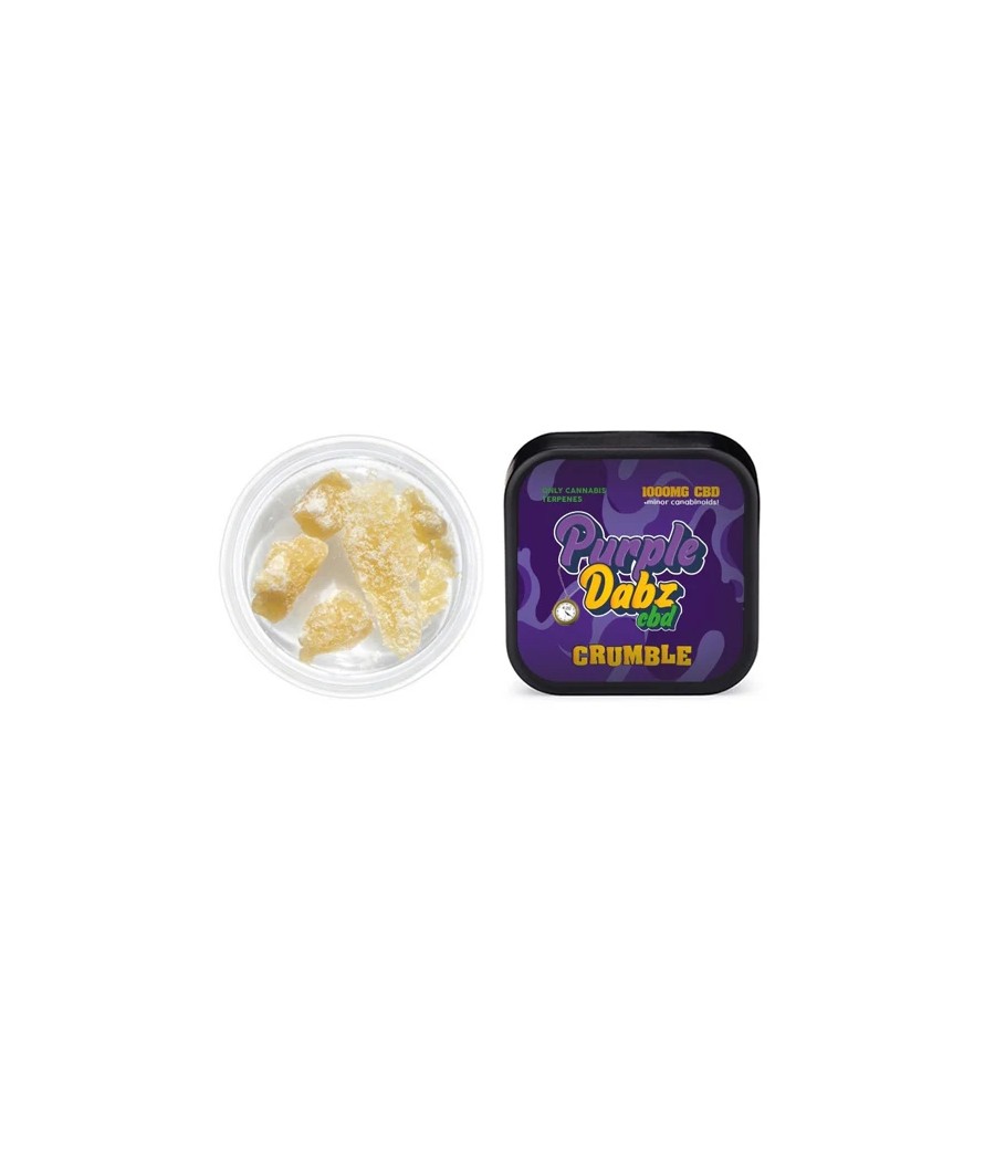 Purple Dabz by Purple Dank 1000mg CBD Crumble - Original (BUY 1 GET 1 FREE)