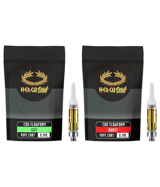 HercuLeaf 450mg CBD Vape Cartridge 0.5ml