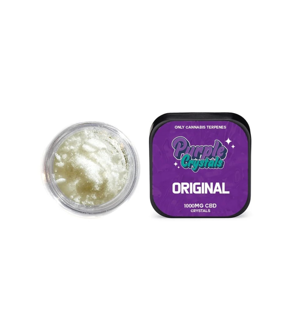 Purple Crystals by Purple Dank 1000mg CBD Crystals - Original Terpsolate (BUY 1 GET 1 FREE)