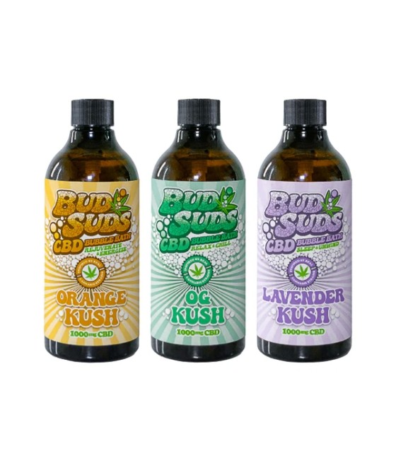 Bud Suds 1000mg CBD Bubble Bath - 300ml