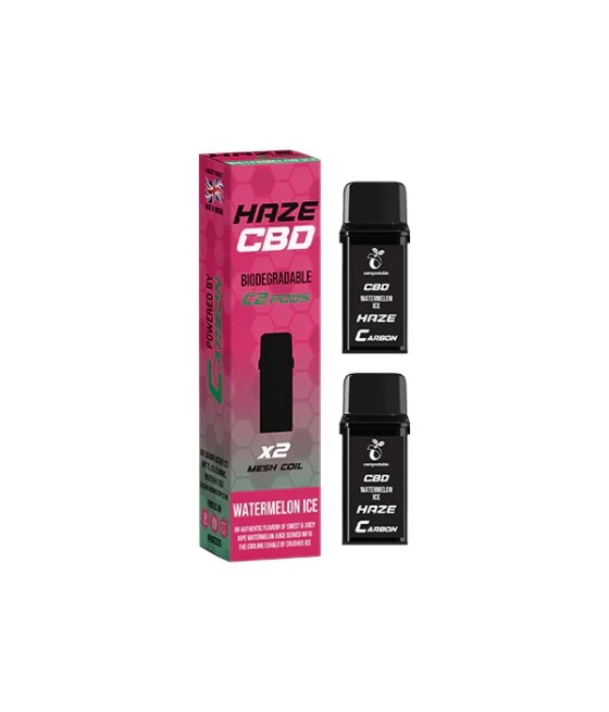 500mg Haze CBD C2 Pods - 800 puffs