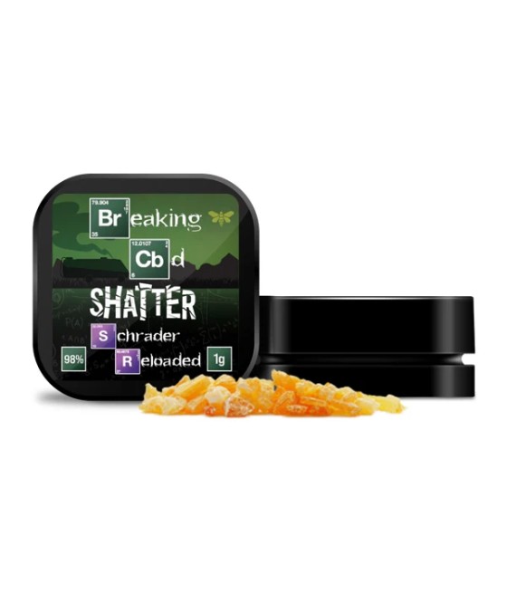 Breaking CBD 98% CBD Shatter - 1g