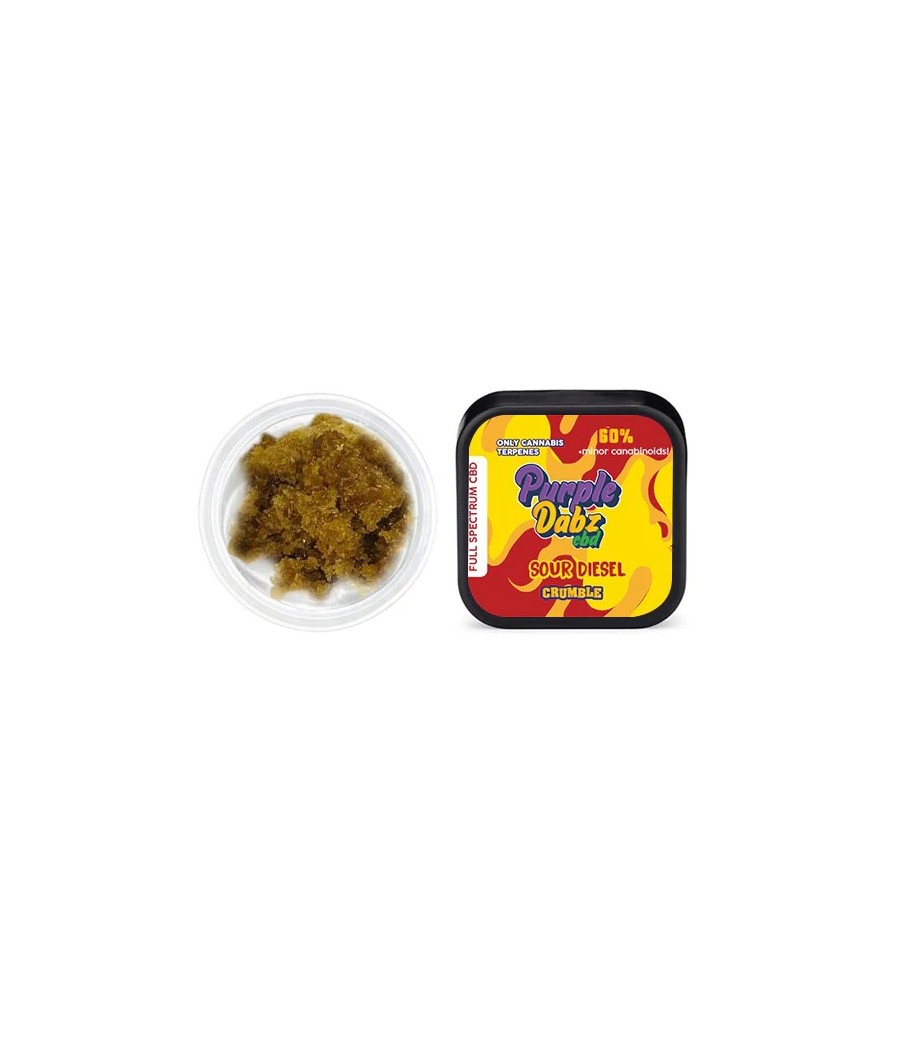 Purple Dank 60% Full Spectrum Crumble - 1.0g (BUY 1 GET 1 FREE)