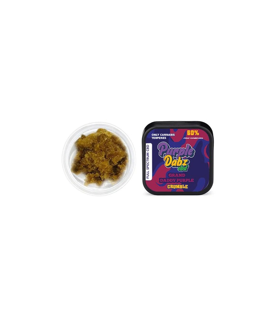 Purple Dank 60% Full Spectrum Crumble - 1.0g (BUY 1 GET 1 FREE)