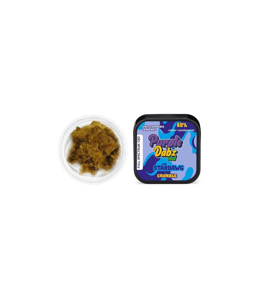 Purple Dank 60% Full Spectrum Crumble - 1.0g (BUY 1 GET 1 FREE)