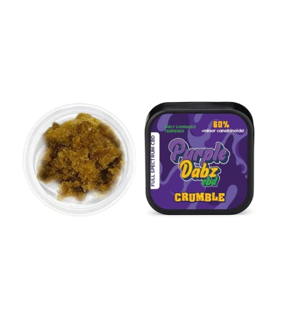 Purple Dank 60% Full Spectrum Crumble - 1.0g (BUY 1 GET 1 FREE)