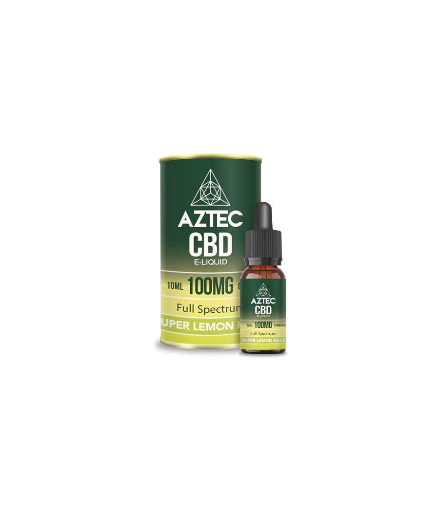 Aztec CBD 100mg CBD Vaping Liquid 10ml (50PG/50VG)