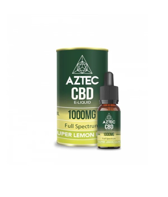 Aztec CBD 1000mg CBD Vaping Liquid 10ml (50PG/50VG)