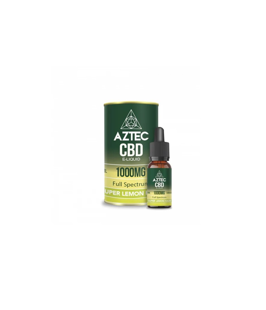 Aztec CBD 1000mg CBD Vaping Liquid 10ml (50PG/50VG)