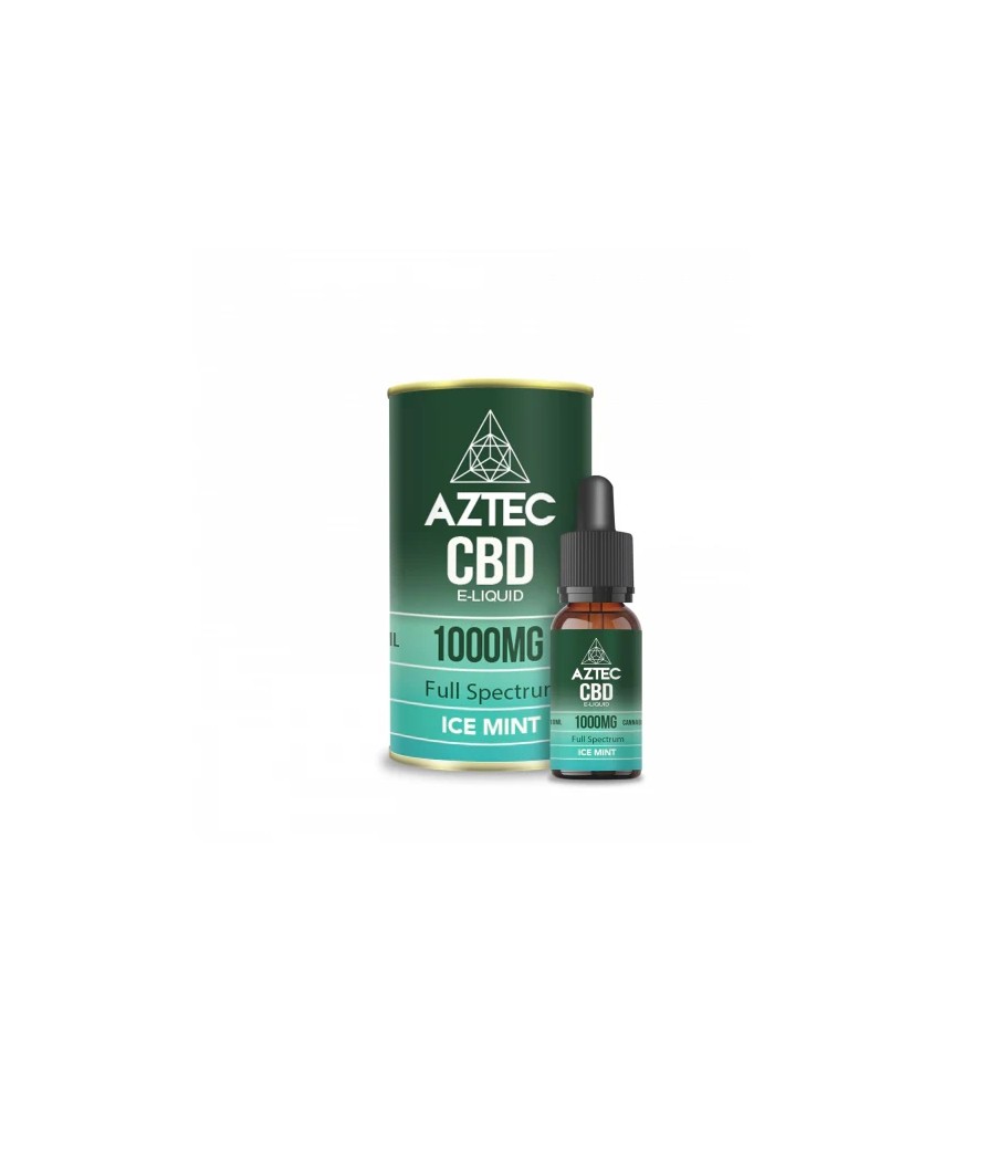 Aztec CBD 1000mg CBD Vaping Liquid 10ml (50PG/50VG)