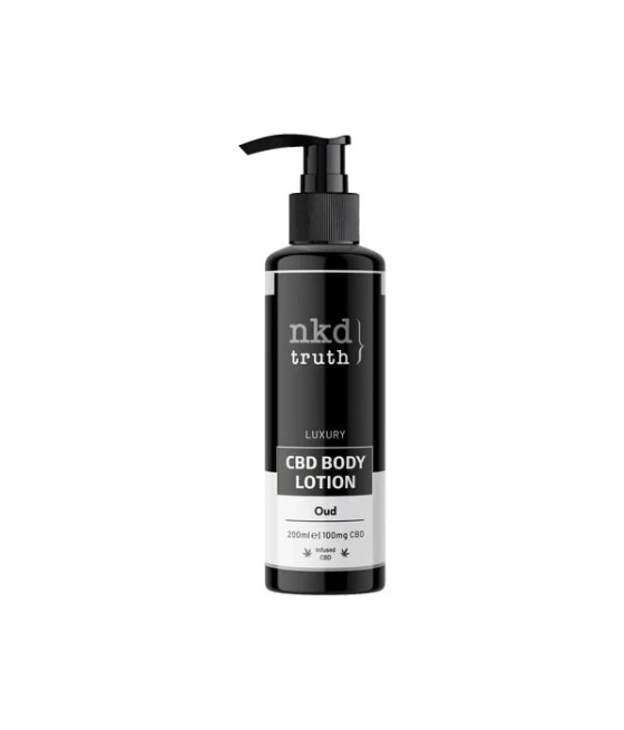 NKD 100mg CBD Luxury Body Lotion 200ml
