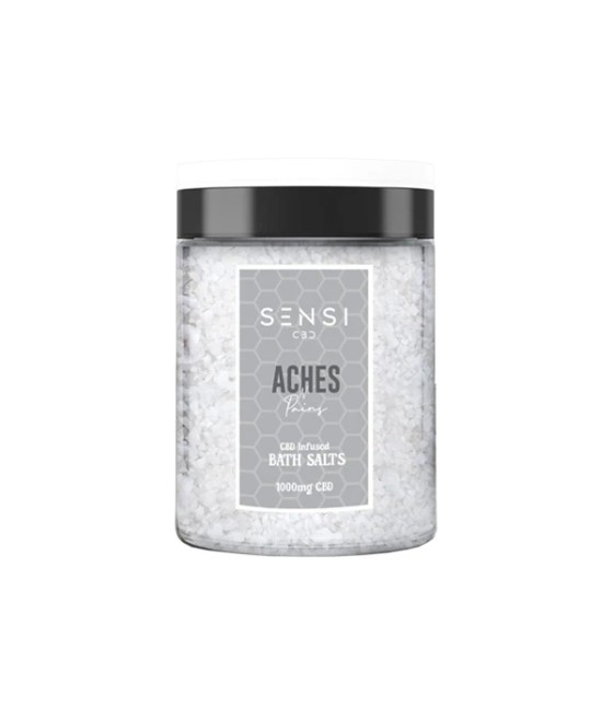 Sensi CBD 1000mg CBD Infused Bath Salts - 700g (BUY 1 GET 1 FREE)