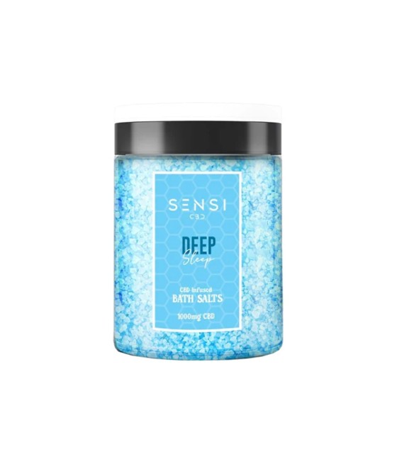 Sensi CBD 1000mg CBD Infused Bath Salts - 700g (BUY 1 GET 1 FREE)