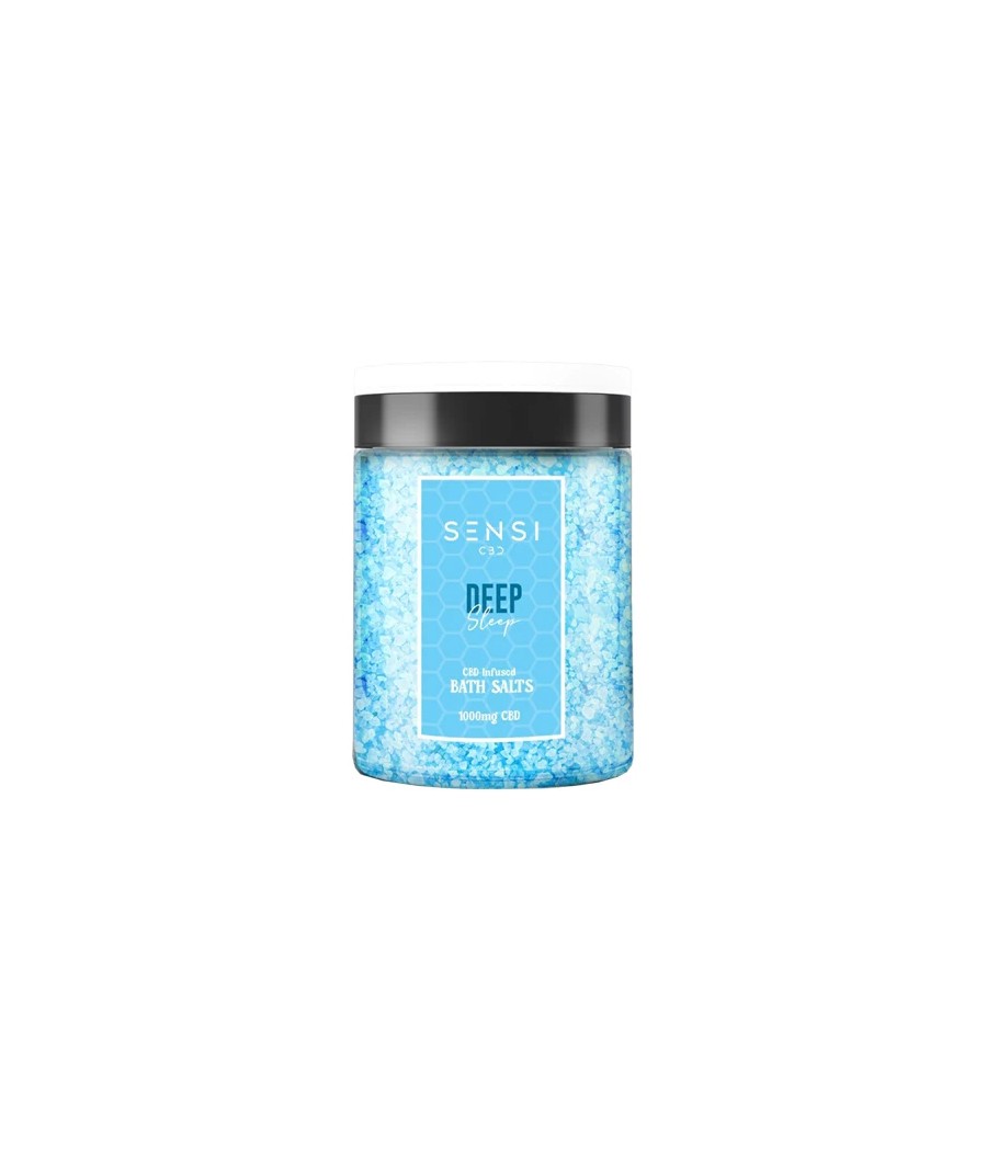 Sensi CBD 1000mg CBD Infused Bath Salts - 700g (BUY 1 GET 1 FREE)