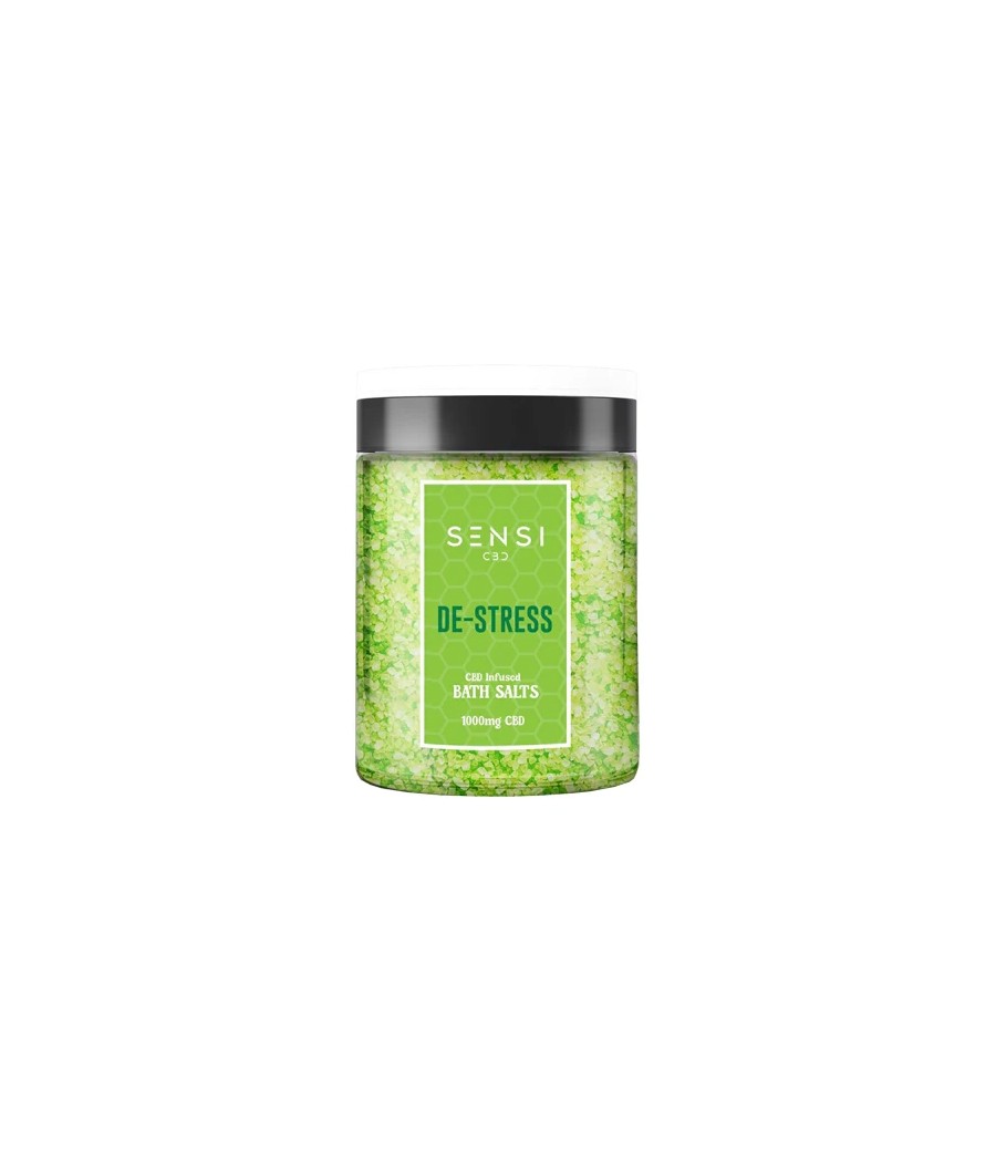 Sensi CBD 1000mg CBD Infused Bath Salts - 700g (BUY 1 GET 1 FREE)