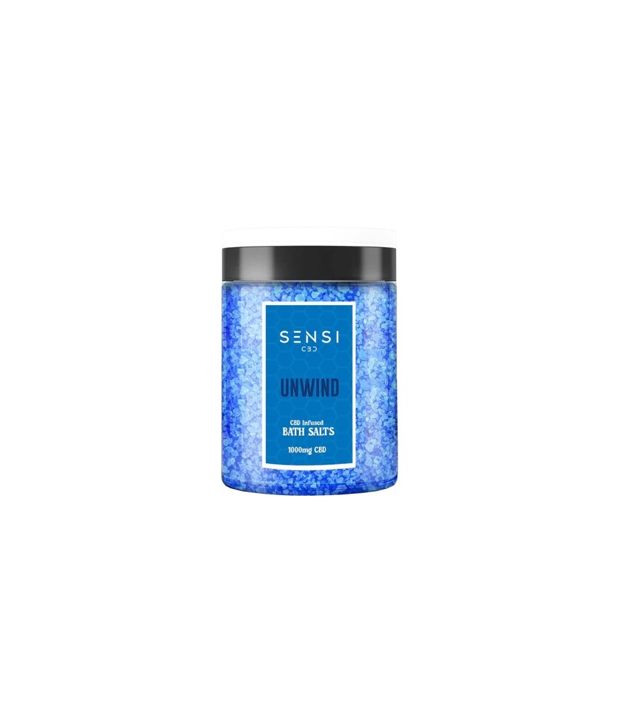 Sensi CBD 1000mg CBD Infused Bath Salts - 700g (BUY 1 GET 1 FREE)