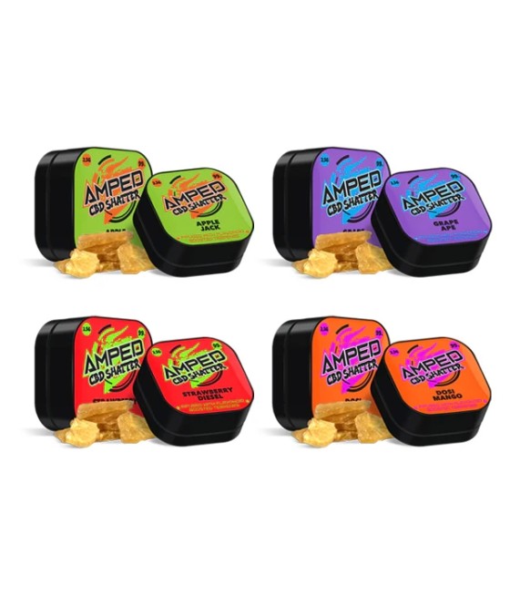 Amped CBD 99% CBD Shatter 1g