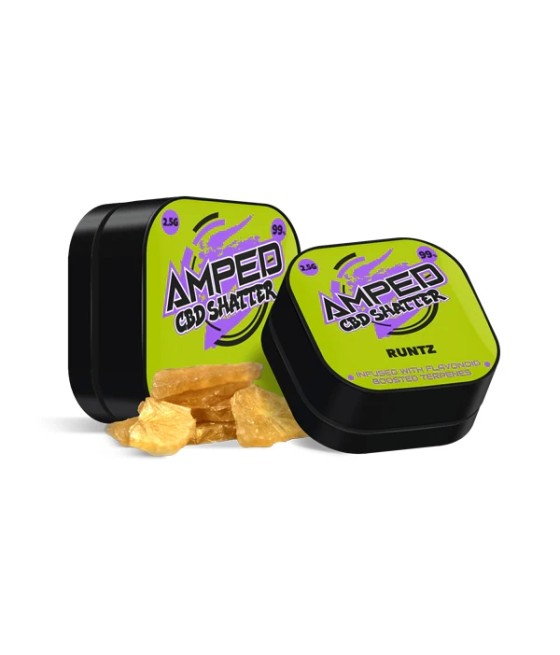Amped CBD 99% CBD Shatter 1g