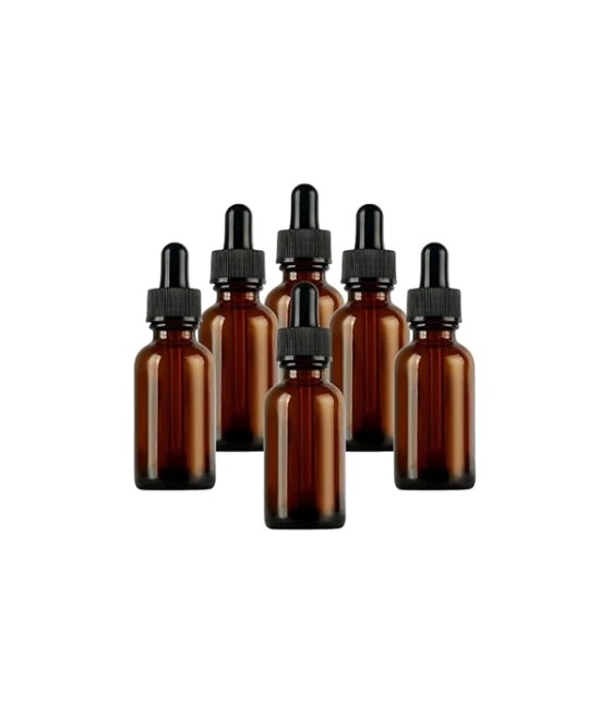 Bulk Empty Amber Glass Tincture Bottles 30ml
