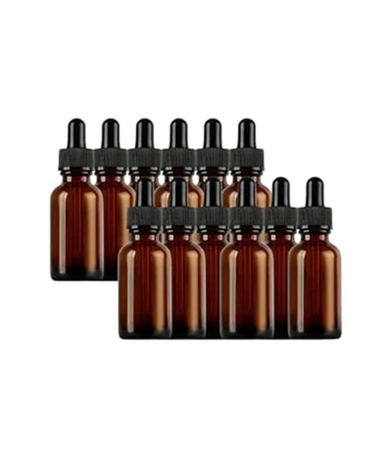 Bulk Empty Amber Glass Tincture Bottles 30ml