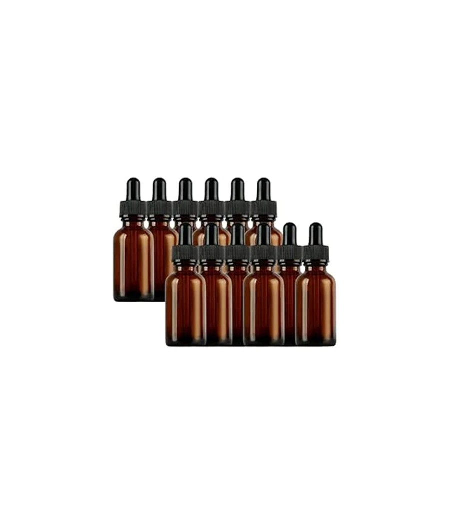 Bulk Empty Amber Glass Tincture Bottles 30ml