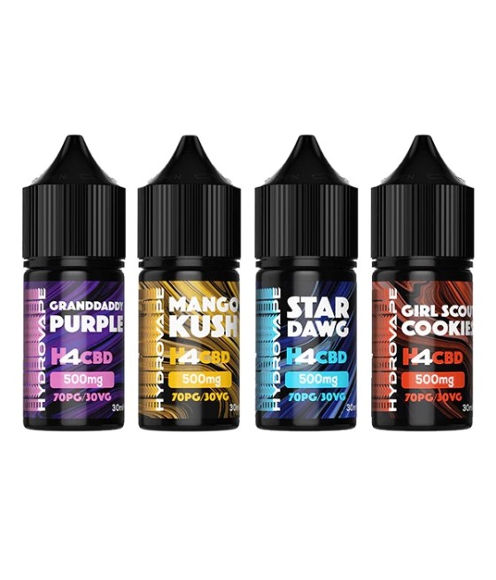 Hydrovape 500mg H4 CBD E-liquid 30ml (70VG/30PG)