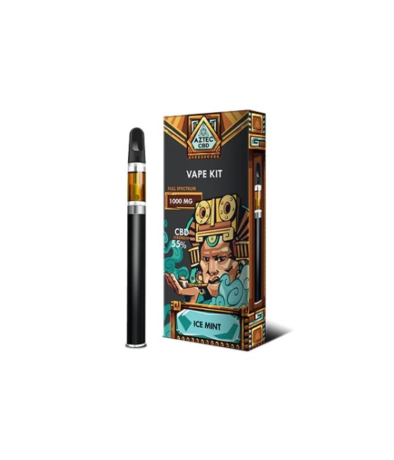 Aztec CBD 1000mg Vape Kit - 1ml