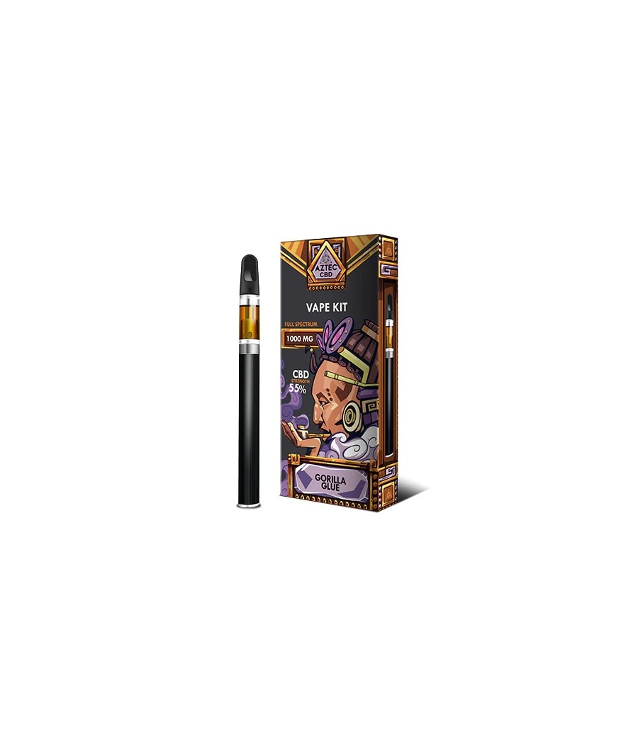 Aztec CBD 1000mg Vape Kit - 1ml