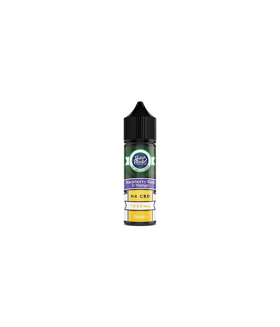 British Blissful 1000mg H4 CBD E-Liquid 50ml