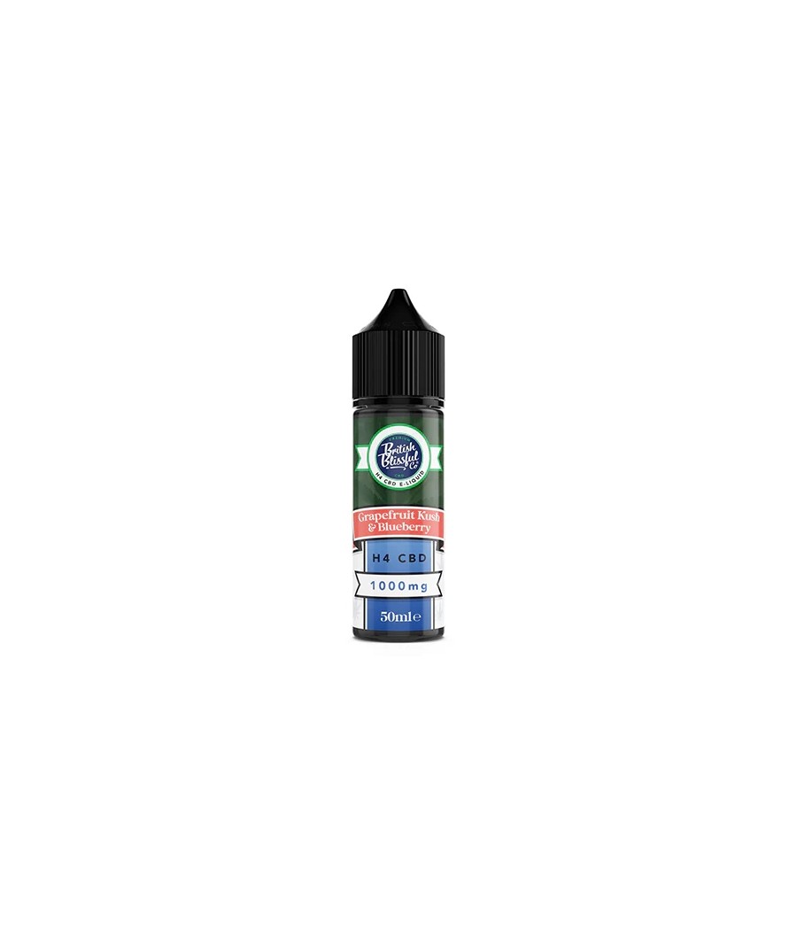 British Blissful 1000mg H4 CBD E-Liquid 50ml