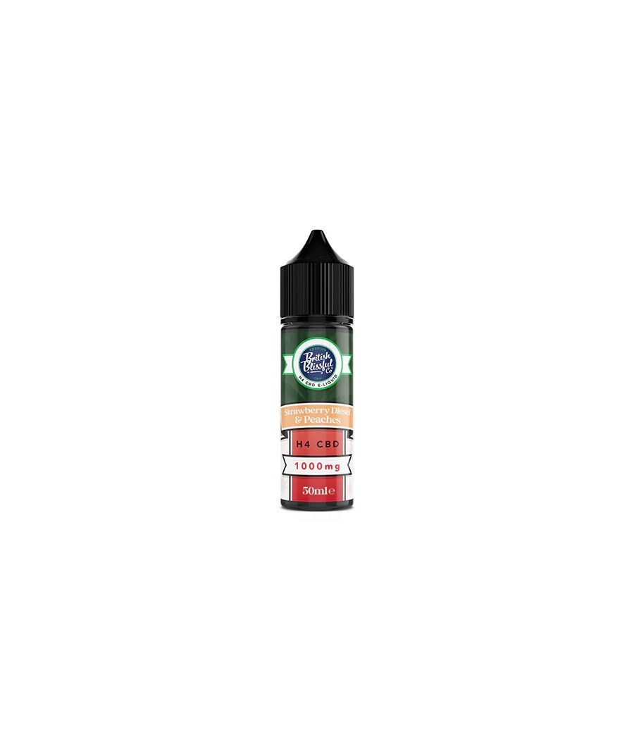 British Blissful 1000mg H4 CBD E-Liquid 50ml