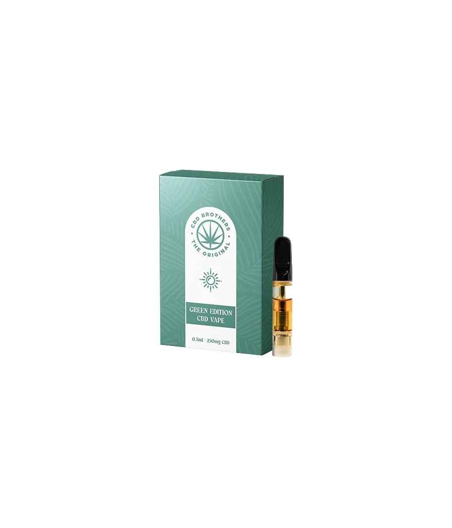 CBD Brothers 250mg Vape Cartridges - 0.5ml