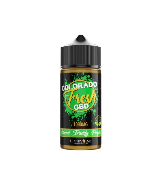 Colorado Fresh 1000mg CBD Vaping Liquid 100ml (50PG/50VG)